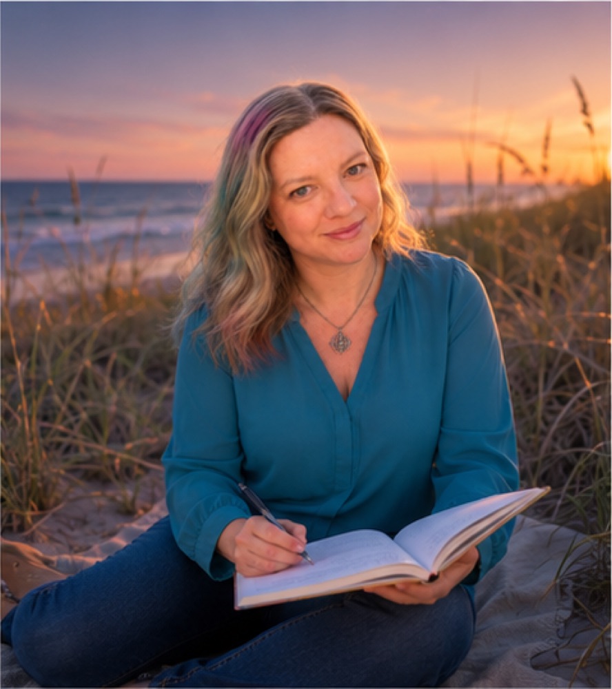 Elizabeth Ann West writing